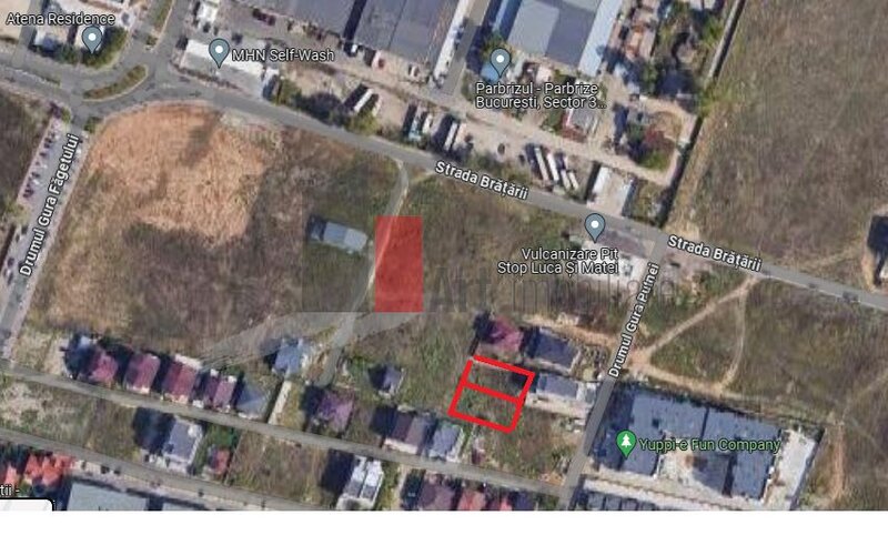 Titan, Parcul Teilor, teren intravilan