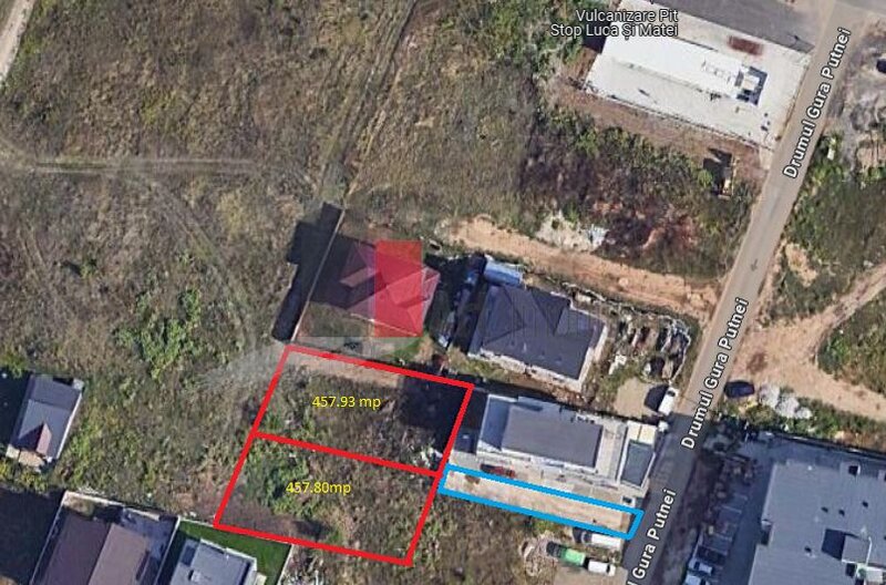 Titan, Parcul Teilor, teren intravilan